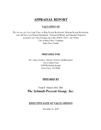 APPRAISAL REPORT the Schmidt