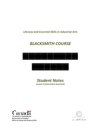 Blacksmith and Essential Skills