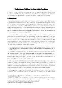 The Exclusions of 1935 and the Albert Steffen Foundation