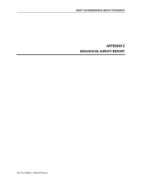 Na Pua DEIS Appendix E-Biological Survey Report