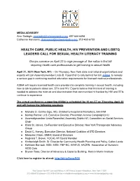 CHLP CME A3864 Press Release 042121.Pdf