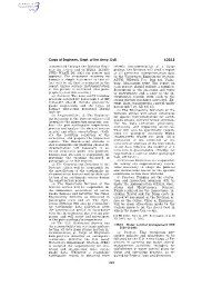 Corps of Engineers, Dept. of the Army, Dod § 222.5