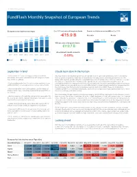 Fundflash Monthly Snapshot of European Trends