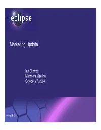 Marketing Update