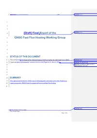 GNSO Issues Report on Domain Tasting