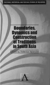Boundaries, Dynamics and Construction of Traditions in South