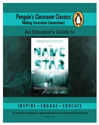 An Educator's Guide to the Name of the Star By