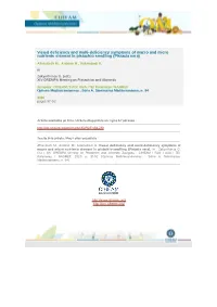 Visual Deficiency and Multi-Deficiency Symptoms of Macro and Micro Nutrients Element in Pistachio Seedling (Pistacia Vera)