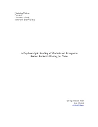 A Psychoanalytic Reading of Vladimir and Estragon in Samuel Beckett's