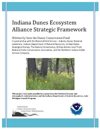 Indiana Dunes Ecosystem Alliance Framework