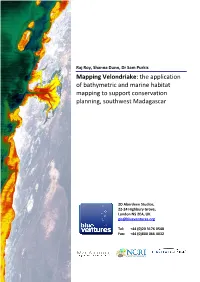 The Application of Bathymetric and Marine Habitat Mapping to Support Conservation Planning, Southwest Madagascar