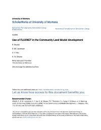 Use of FLUXNET in the Community Land Model Development