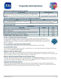 Frequently Asked Questions