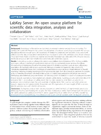 Labkey Server