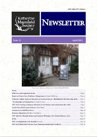 Working Draft Newsletter April 2012