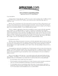1997 LETTER to SHAREHOLDERS (Reprinted from the 1997 Annual Report)