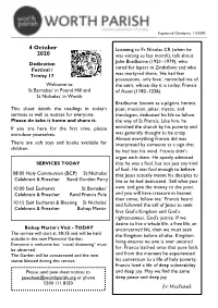 4 October 2020