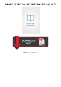 |||GET||| Images of Mithra 1St Edition