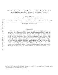 Globular Cluster Luminosity Functions and the Hubble Constant From