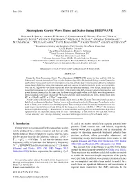 Stratospheric Gravity Wave Fluxes and Scales During DEEPWAVE