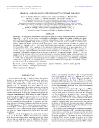 The Metallicity of Dwarf Galaxies
