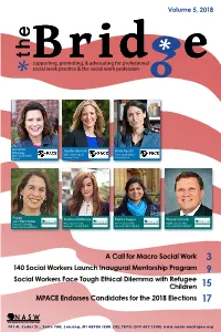 A Call for Macro Social Work 140 Social Workers Launch Inaugural