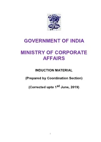 MCA Induction Material
