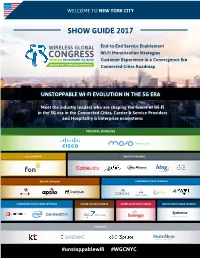 Show Guide 2017