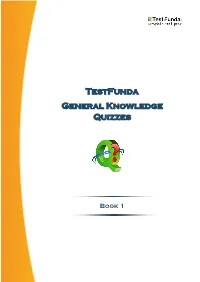 Testfunda General Knowledge Quizzes