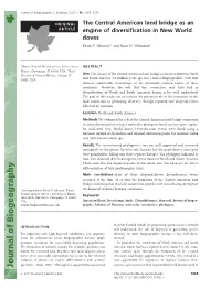 The Central American Land Bridge As an Engine of Diversification in New World Doves