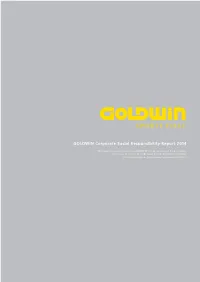 CSR REPORT 2014 a Message from the President