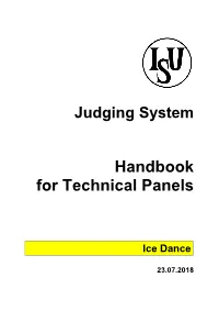 Handbook for Technical Panels