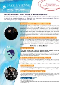 Jazz À Vienne Program
