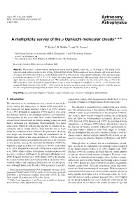 A Multiplicity Survey of the Ρ Ophiuchi Molecular Clouds,