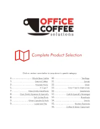 Complete Product Selection