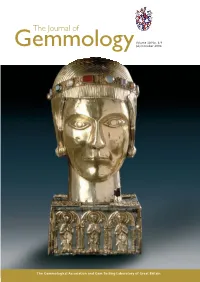 The Gemmological Association and Gem Testing Laboratory of Great Britain the Gemmological Association and Gem Testing Laboratory of Great Britain