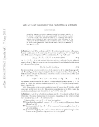Arxiv:1506.08738V2 [Math.AG] 7 Aug 2015 Let Upre on Supported Ento 1