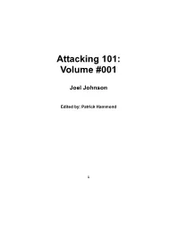 Attacking 101: Volume #001