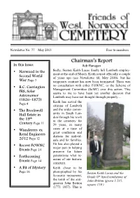 Chairman's Report