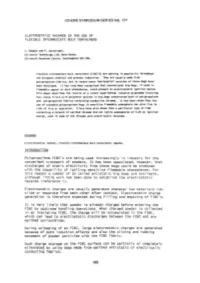 7. Electrostatic Hazards in the Use of Flexible Intermediate Bulk