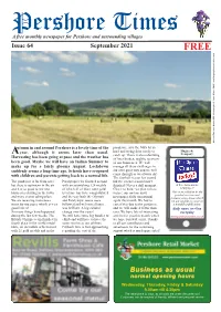 August 2021 PT Issue 63 V1 Pershore Times
