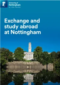 Exchange and Study Abroad at Nottingham