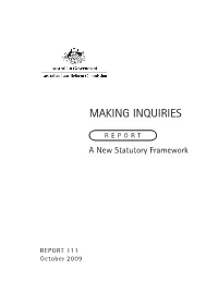 Making Inquiries