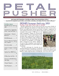 Petal Pusher Volume 36, Number 4