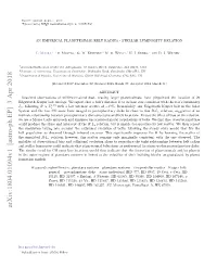 An Empirical Planetesimal Belt Radius-Stellar Luminosity Relation