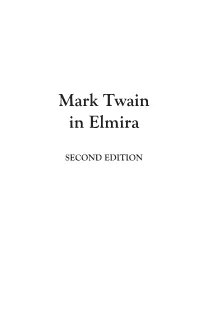 Mark Twain in Elmira