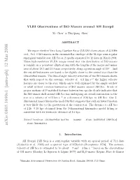 VLBI Observations of Sio Masers Around AH Scorpii