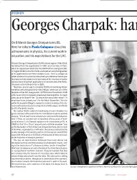 Georges Charpak: Hardwired for Science