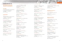 15 Office and Unit Lists
