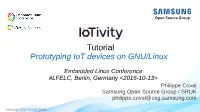 Iotivity Tutorial
